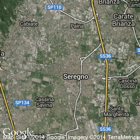 trans a seregno|Seregno Map